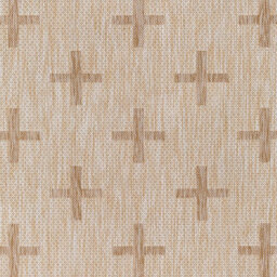 Livabliss Tuareg-Global Tan Ivory Beige Graphic In- & Outdoor Jute-Look Rug 200 X 275 Cm Easy Care, Non Shedding - thumbnail 7