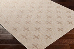 Livabliss Tuareg-Global Tan Ivory Beige Graphic In- & Outdoor Jute-Look Rug 200 X 275 Cm Easy Care, Non Shedding - thumbnail 6