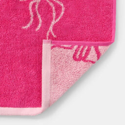 Ohs Bows 100% Premium Cotton Hand Towel Hotel Quality Soft Absorbent - Pink - thumbnail 5