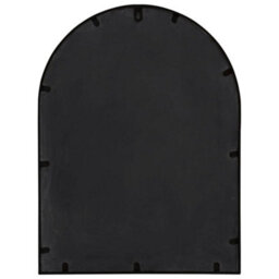 Berkfield Garden Mirror Black 60X45 Cm Iron For Outdoor Use - thumbnail 4