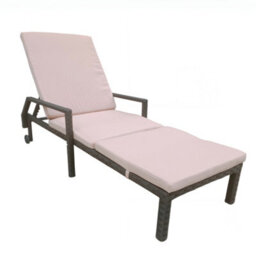 Furniture One Rattan Effect Garden Rattan Furniture Recliner Lounger Sun Reclining Daybed Patio - thumbnail 2