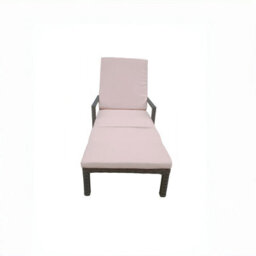 Furniture One Rattan Effect Garden Rattan Furniture Recliner Lounger Sun Reclining Daybed Patio - thumbnail 3