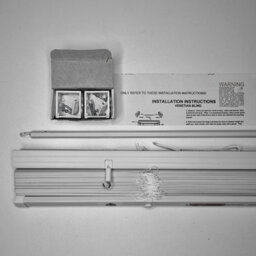 Furnished Pvc Venetian Blinds - White 25mm Slats Trimmable Blinds For Windows And Doors  (W)95Cm (L)150Cm - thumbnail 8