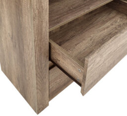 Gfw Canyon Oak Bookcase Grey Oak - thumbnail 7