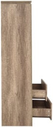 Gfw Canyon Oak Bookcase Grey Oak - thumbnail 6