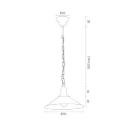 Luminosa Lighting Luminosa Erba Dome Pendant Ceiling Light White Matt - thumbnail 2