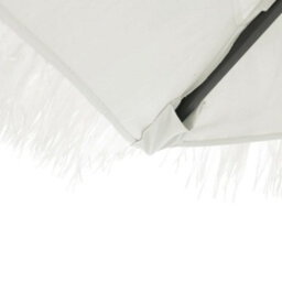 Walplus Garden Parasol With Steel Pole White 290X290X238 Cm - thumbnail 8