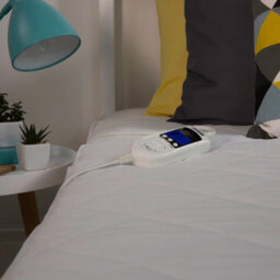 Zanussi Zesb7001 Washable Electric Heated Mattress Protector With Fitted Skirt - Single 70 X 150Cm - thumbnail 4