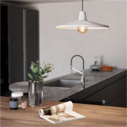 Loops Stylish Modern Black Pendant Ceiling Light For Contemporary Home Decor - thumbnail 1