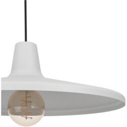 Loops Stylish Modern Black Pendant Ceiling Light For Contemporary Home Decor - thumbnail 5