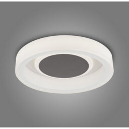 Luminosa Lighting Luminosa Moca Flush 36Cm Round 30W Led 4000K, 1900Lm, White / Mocha, 3Yrs Warranty - thumbnail 2