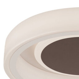 Luminosa Lighting Luminosa Moca Flush 36Cm Round 30W Led 4000K, 1900Lm, White / Mocha, 3Yrs Warranty - thumbnail 4