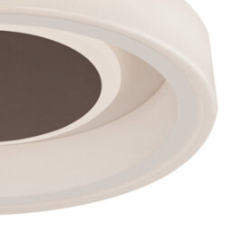 Luminosa Lighting Luminosa Moca Flush 36Cm Round 30W Led 4000K, 1900Lm, White / Mocha, 3Yrs Warranty - thumbnail 5