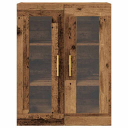 Walplus Wall-Mounted Cabinet Old Wood 69.5 X 34 X 90 Cm Engineered Wood - thumbnail 6