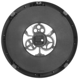 Wyld And Coco Classic Wall Clock 50 Cm Black With Exposed Gears And Roman Numerals - thumbnail 5