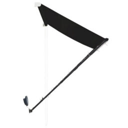 Berkfield Retractable Awning With Led 250X150 Cm Anthracite - thumbnail 6