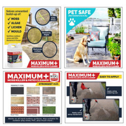 King of Paints No Bleach, Maximum Power: 5L Moss Killer Covers 130L For All Hard Surfaces - thumbnail 5