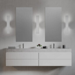 Edit Navi Flush Wall Light White - thumbnail 2