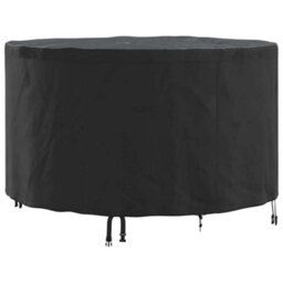 Walplus Outdoor Furniture Cover Black 128 X 128 X 71 Cm 210D Fabric - thumbnail 2