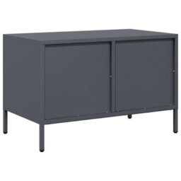 Berkfield Tv Cabinet Anthracite 68X39X43.5 Cm Cold-Rolled Steel - thumbnail 7
