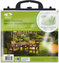 Netagon Outdoor Garden Water Resistant Medium Round Patio Set Cover Protector - thumbnail 2