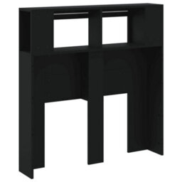 Berkfield Led Headboard Black 100X18.5X103.5 Cm Engineered Wood - thumbnail 8