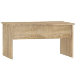 Berkfield Coffee Table Sonoma Oak 80X50.5X41.5 Cm Engineered Wood - thumbnail 3