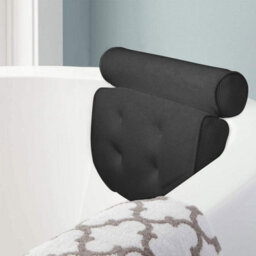 Spa Bath Pillow With Head, Neck, Shoulder & Back Support Extra Thick, Non-Slip, Soft, Large 38X35Cm For Ultimate Relaxation - thumbnail 4