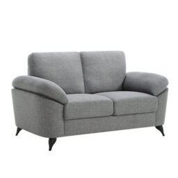 More4Homes Malmo Modern Scandi Style Fabric Living Room 2+3 Seater Sofa Set (Grey) - thumbnail 2