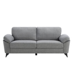 More4Homes Malmo Modern Scandi Style Fabric Living Room 2+3 Seater Sofa Set (Grey) - thumbnail 5