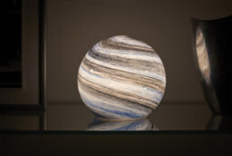Auraglow Planet Cordless Led Glass Table Lamp - Neptune - thumbnail 9
