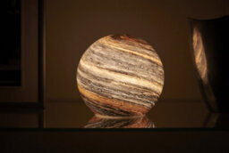 Auraglow Planet Cordless Led Glass Table Lamp - Neptune - thumbnail 8