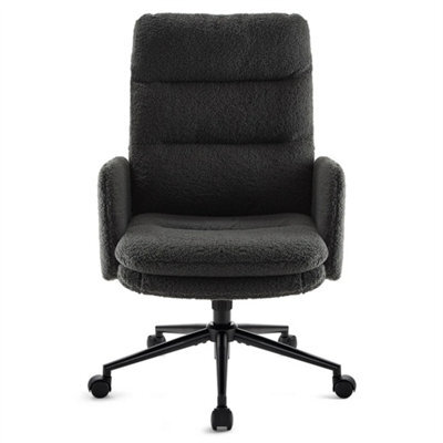 Grey Arm Chair Ergonomic High Back Swivel - image 1