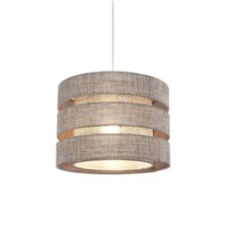 Inlight Ponte Blue Metallic Effect Contemporary Trio Cylinder Light Shade (D)28Cm - thumbnail 4
