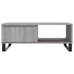 Berkfield Sturdy Coffee Table Grey Sonoma 90X60X35 Cm Engineered Wood - thumbnail 5