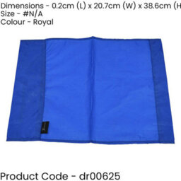 Precision Single All Weather Football Corner Flag - Royal Blue - Outdoor Polyester - thumbnail 2