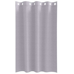Berkfield Curtains With Curtains 2 Pcs Metal Grey 175 X 140 Cm Polyester - thumbnail 3