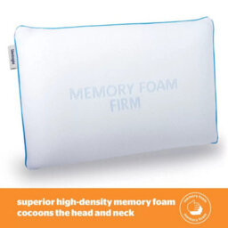 Silentnight Impress Firm Memory Foam Pillow Hypoallergenic Sink-In Comfort, Removable Washable Cover, Side & Back Sleeper Support - thumbnail 3