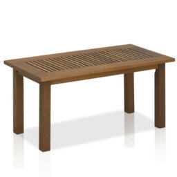 Walplus Furinno Tioman Hardwood Outdoor Coffee Table In Teak Oil, Natural - thumbnail 3