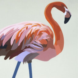 Gardenwize Pair Of Outdoor Garden Sofa Chair Furniture Scatter Cushions- Solo Flamingo - thumbnail 3