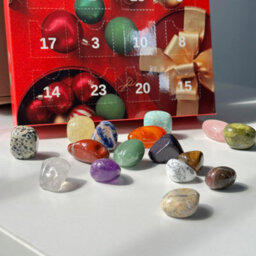 Advent Calendar Rocks, Christmas Advent Calendar,crystal Advent Calendar, 24 Days Natural Crystal Agate Stone,christmas Xmas Gifts - thumbnail 4