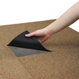 MonsterShop 40 X Carpet Tiles 10M2 Sand And Scarlet Red - thumbnail 4