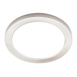 Litecraft Satin Nickel Magnetic Bezel For 18W Darly Bathroom Flush Ceiling Light - thumbnail 2
