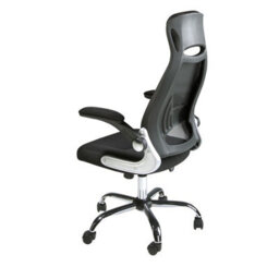 Angel Cerda Stylish Black Fabric Swivel Office Chair For Modern Workspaces - thumbnail 6