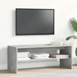Walplus Tv Cabinet Concrete Grey 100X40X40 Cm Engineered Wood - thumbnail 3