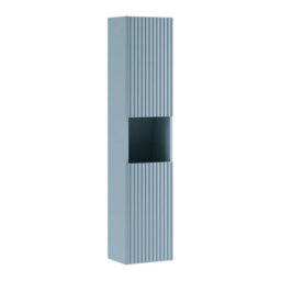 Heze Furniture Noca Bathroom Cabinet 60Cm With Worktop And Countertop Basin And Tall Unit In Baby Blue - thumbnail 4