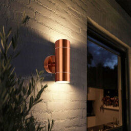 Long Life Lamps Company Modern Double Outdoor Wall Light Stainless Steel Copper Ip65 Zlc081C - thumbnail 9