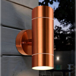 Long Life Lamps Company Modern Double Outdoor Wall Light Stainless Steel Copper Ip65 Zlc081C - thumbnail 7