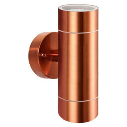Long Life Lamps Company Modern Double Outdoor Wall Light Stainless Steel Copper Ip65 Zlc081C - thumbnail 1