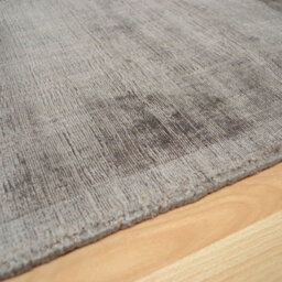 Chocolate Viscose Easy To Clean Plain Handmade , Luxurious , Modern Rug For Living Room, Bedroom - 66 X 240 (Runner) - thumbnail 3